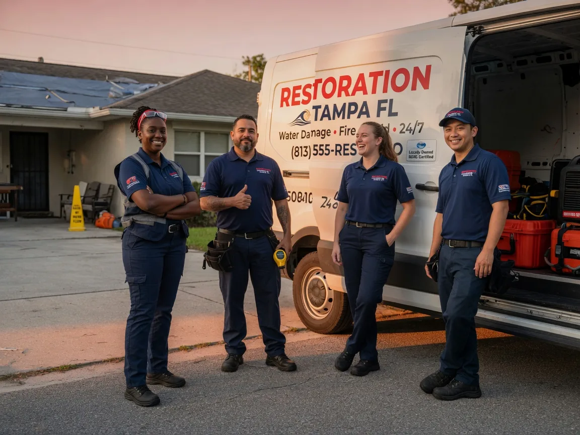 Water Damage Restoration company in Heflin, LA